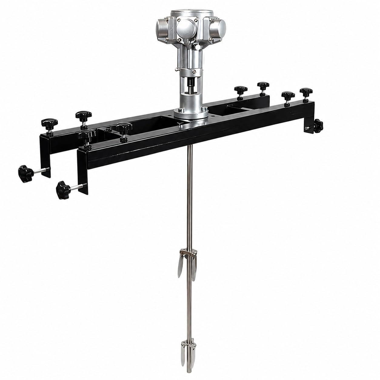 Pneumatyczny mikser do farb IBC 1000L, mały 3-cylindrowy mieszadło