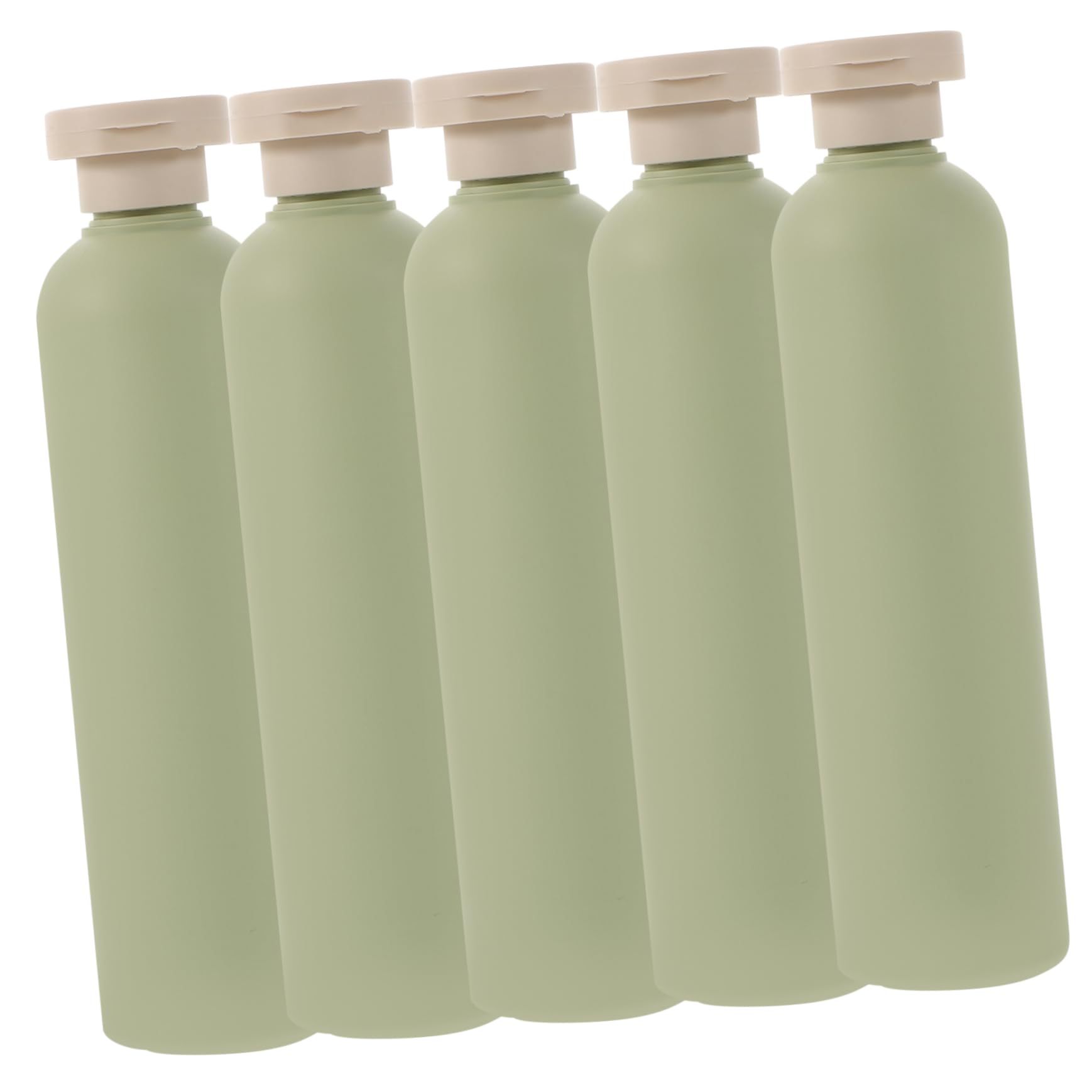 BESTYASH 2 Set Bottiglie Ricaricabili Con Flip Per Lozioni E Shampoo Bottiglie Vuote Viaggio Per Casa E Hotel 5 Pezzi*2