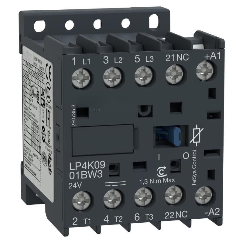 Contacteur tripolaire TeSys K LP4K0901BW3 mini contacteur 9A 24V continu
