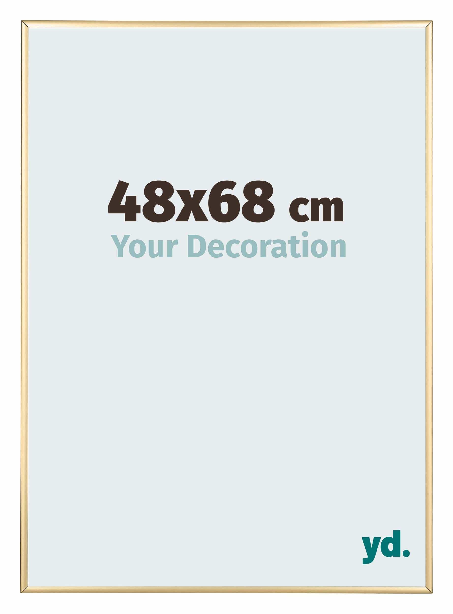 Your Decoration - Puzzle frame 48x68 - Gold - Puzzle frame 500-1000 Pieces - Aluminium Photoframe - Kent โ image 1