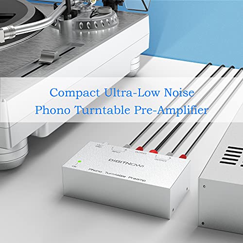Phono Turntable Preamp, Phono Preamp For Turntable, Record Play, Mini Electronic Audio Stereo Phonograph Preamplifier With Rca Input, Rca/Trs Output, Phono Preamp With 12 Volt Dc Adapter #TOP6