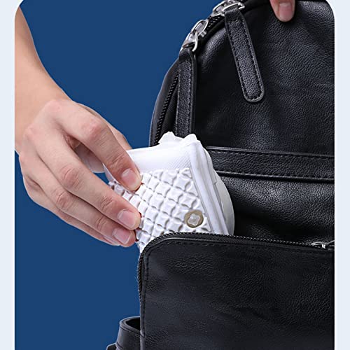 Cubierta impermeable para botas de lluvia resistente al desgaste, cubrebotas de silicona con alta elasticidad, fáciles de poner y antideslizantes, aptas para mujeres, hombres, niños y adolescentes (Color: B, Talla: 3X-Grande) miniatura 2