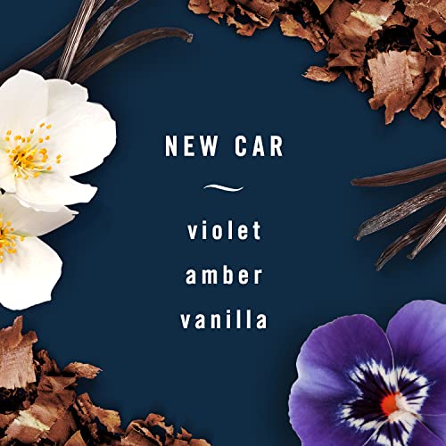 Febreze Car Vent Clip Air Freshener, Odor Eliminator for Up to 30 Days Freshness, 2 Clips (New Car)