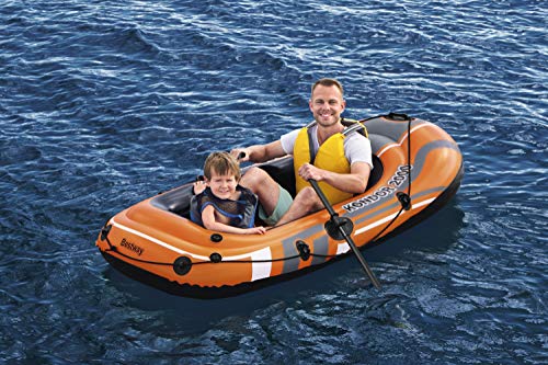 Bestway Schlauchboot-Set, Kondor 2000, 188 x 98 x 30 cm, für 1 Erwachsenen + 1 Kind