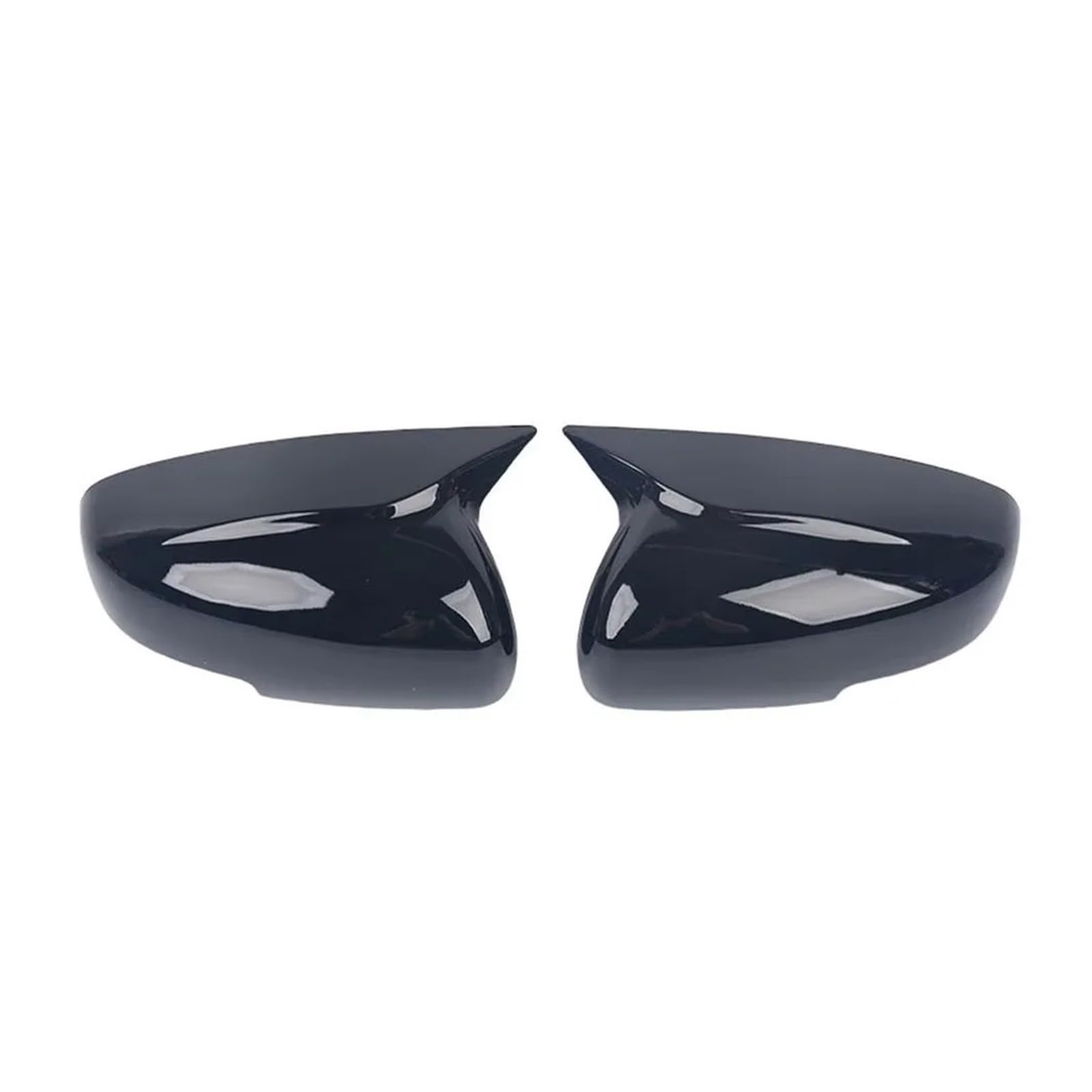 Replacement Covers Car Mirrors for Suzuki for Swift 2018-2025 Car Rearview Side Mirror Cover Wing Cap Sticker Rear View Case Trim Carbon Fiber(Gloss Black)