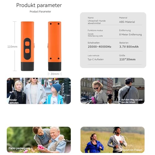 Qosigote Ultraschall-Training für Ruhiges Zuhause, Entwickelt Fur Weniger Stress Und Mehr Harmonie