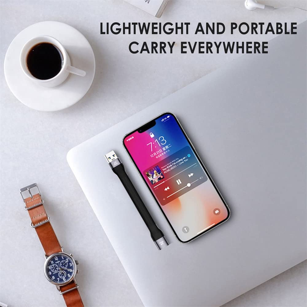 USB To USB-C Adapter Cable, CableCreation Type A 3.0 Male To Type C Female Data & Charging Converter For Laptop/PC And Type C Tablets Phones HDD Etc