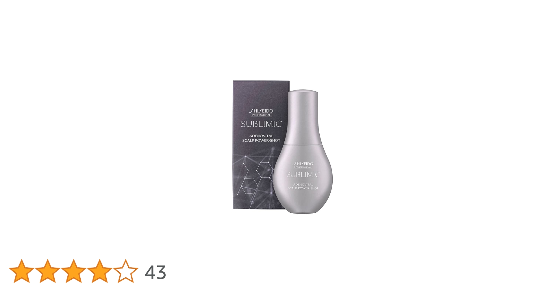 【資生堂 サブリミック アデノバイタル スカルプ パワーショット】120ml×2 サブリミック / アデノバイタル スカルプ パワーショットの公式
