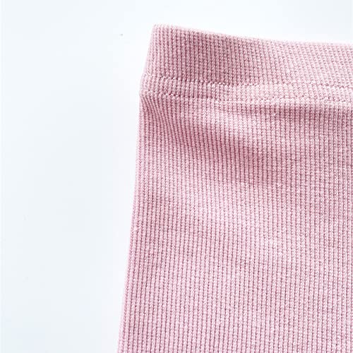 Little Baby Girls Knitted Leggings Soft Comfortable Tights Spring Dress Bottom Pants Basic Ankle Length Pants4