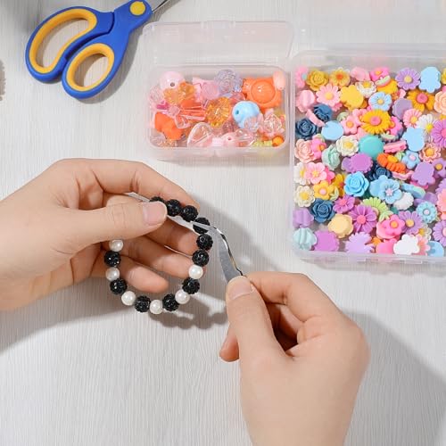 Image of COMNICO 30 Pack Small Clear Plastic Beads Storage Containers Box Mixed Sizes Rectangular Mini Empty Organizer with Hinged Lids for Collecting Small Items Art Craft Jewelry Business Cards Hardware
