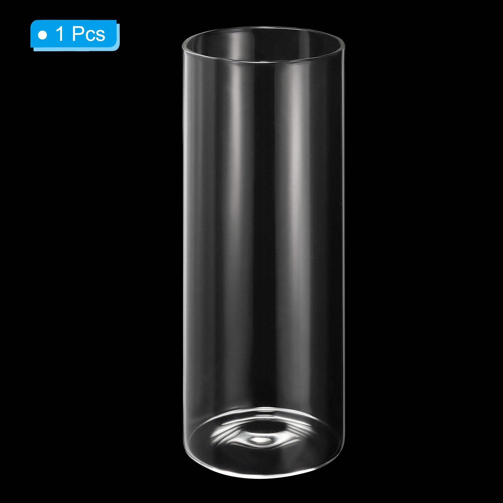 Amazon.com: PATIKIL Clear Glass Cylinder Vase, 7.1