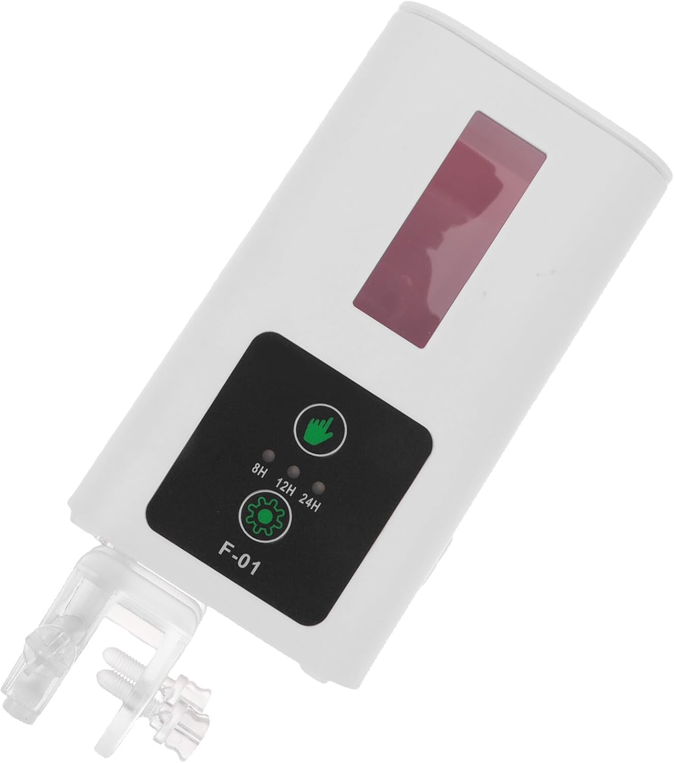 Abaodam Automatic Fish Feeding Dispenser with Intelligent Timer for Aquarium and Turtle Tank, Portable Reusable Fish Tank Feeding Tool, Suitable for Vacation and Daily Use