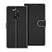 Produktbild COODIO Handyhülle für Sony Xperia XA2 Handy Hülle, Sony Xperia XA2 Hülle Leder Handytasche für Sony Xperia XA2 Klapphülle Tasche, Schwarz