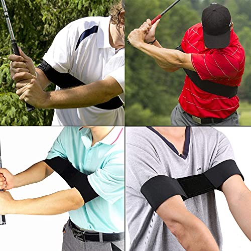 Exbrith-2-Piezas-Entrenadores-de-Swing-de-Golf-Postura-Golf-Entrenamiento-Golf-Gesto-Corrector-Swing-de-Golf-Corrector-para-Todos-Los-Golfistas-Mejorar-Su-Postura-de-Swing