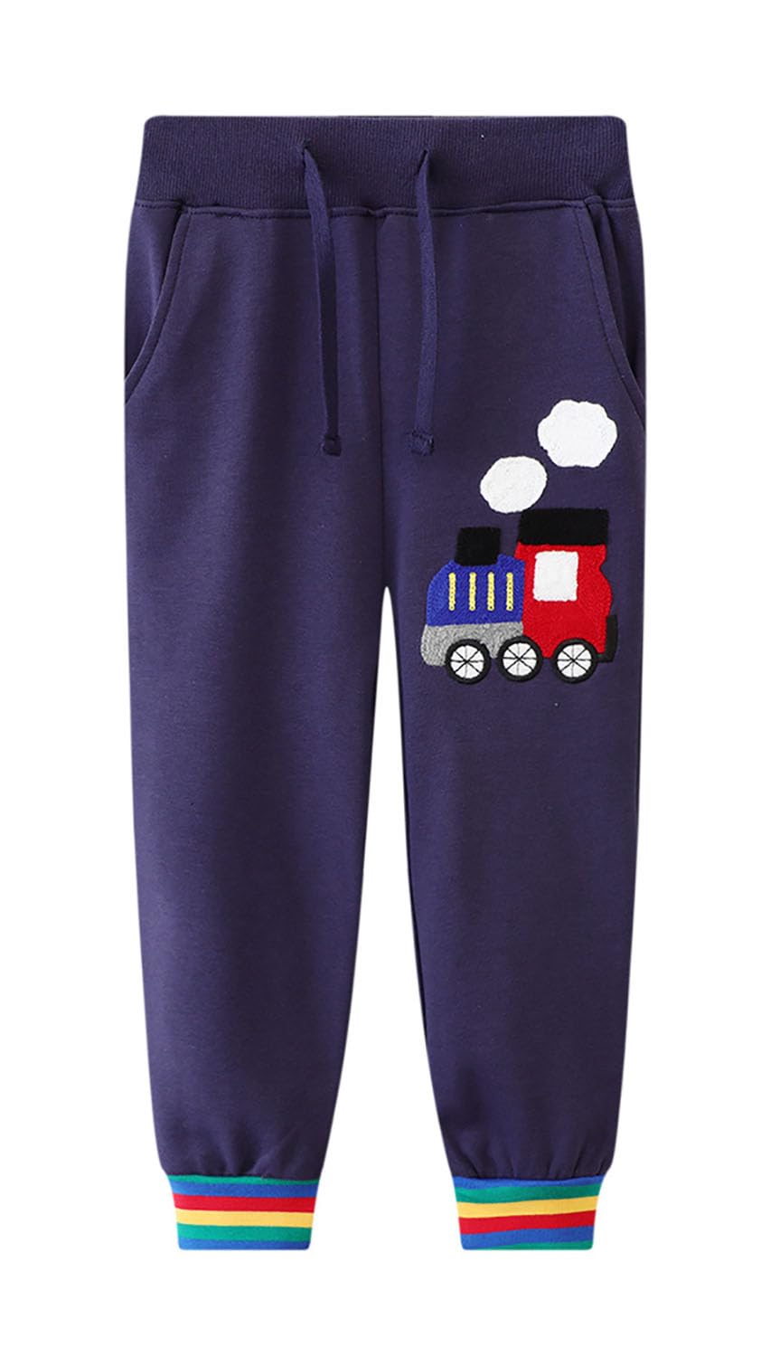 Pantalones deportivos para niños en algodón cómodo modelo 295 7