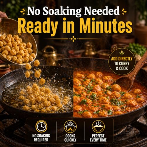 Image of SBasket Naturals Rajasthani Mangodi /Moong Badi 700g | Sun-Dried Moong Dal Wadi | Handmade by Mahila Udyog Women | Protein Rich & Gluten Free | No Preservatives | For Kadhi, Sabzi & Pulao
