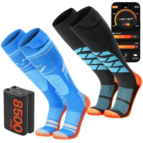 SURGOAL Merino Wool Heated Socks