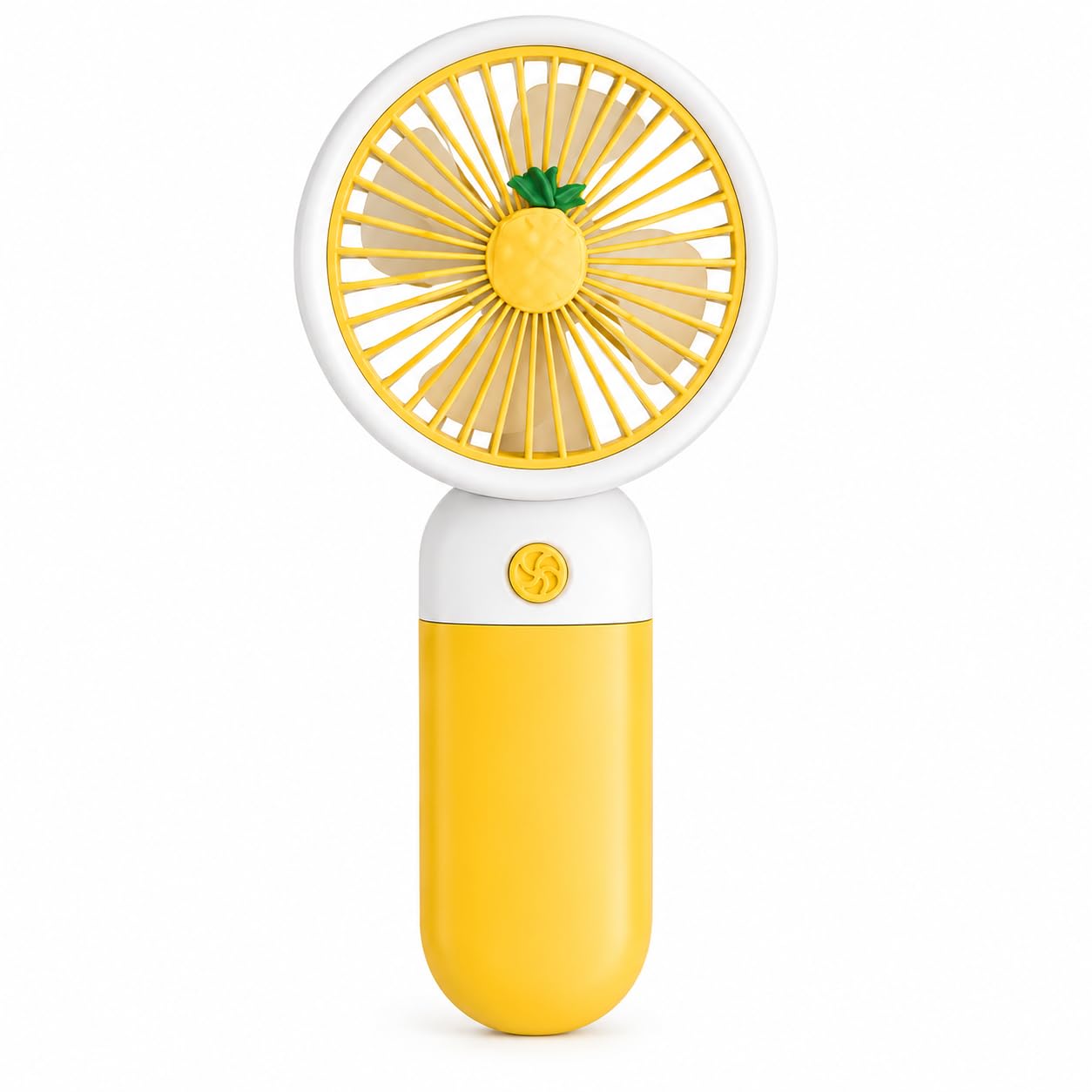 Portable Mini Handheld Fan USB Rechargeable | 3 Speed Personal Cooling Fan with LED Light | Type-C Fast Charging | Mobile Phone Stand | Desk Fan for Home, Office, Travel & Camping-image-12