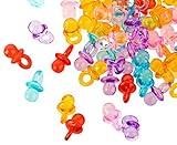 troll 90er Die Schnuller sind ca. 2 cm groß und aus farbigen Acryl gefertigt. Eine Bestellgröße beinhaltet 100 bunte Mini-Dekoschnuller.