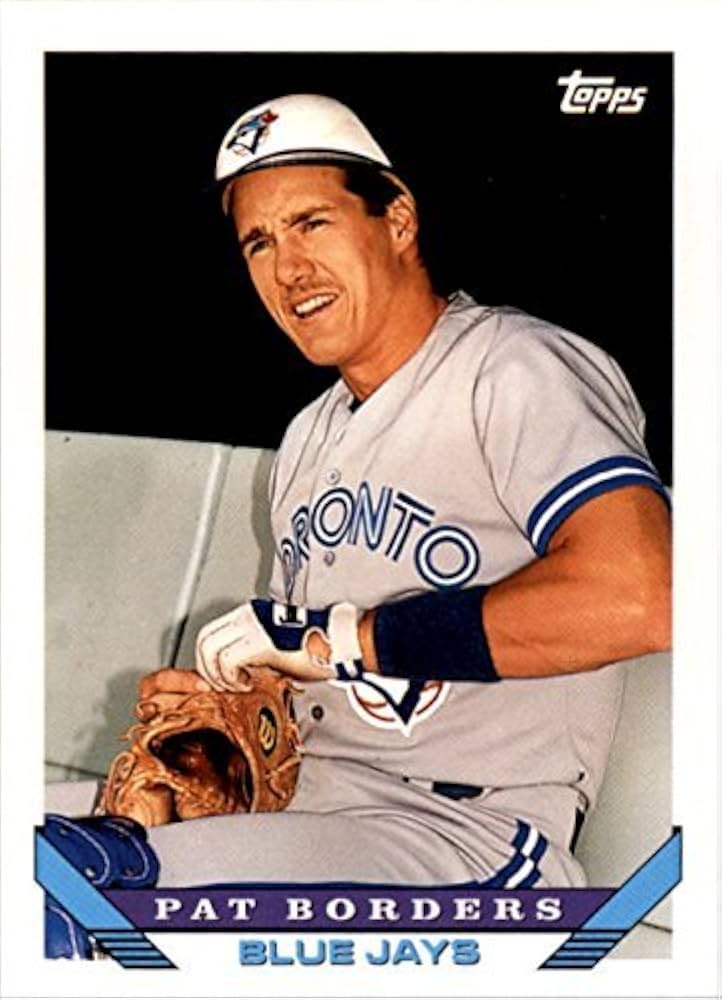 Amazon.com: 1993 Topps #322 Pat Borders MLB Baseball Trading Card :  Collectibles & Fine Art