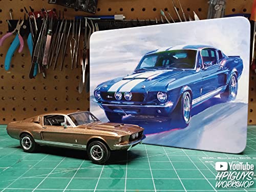 Kit modelo 1967 Shelby GT350 escala 1:25 miniatura 5