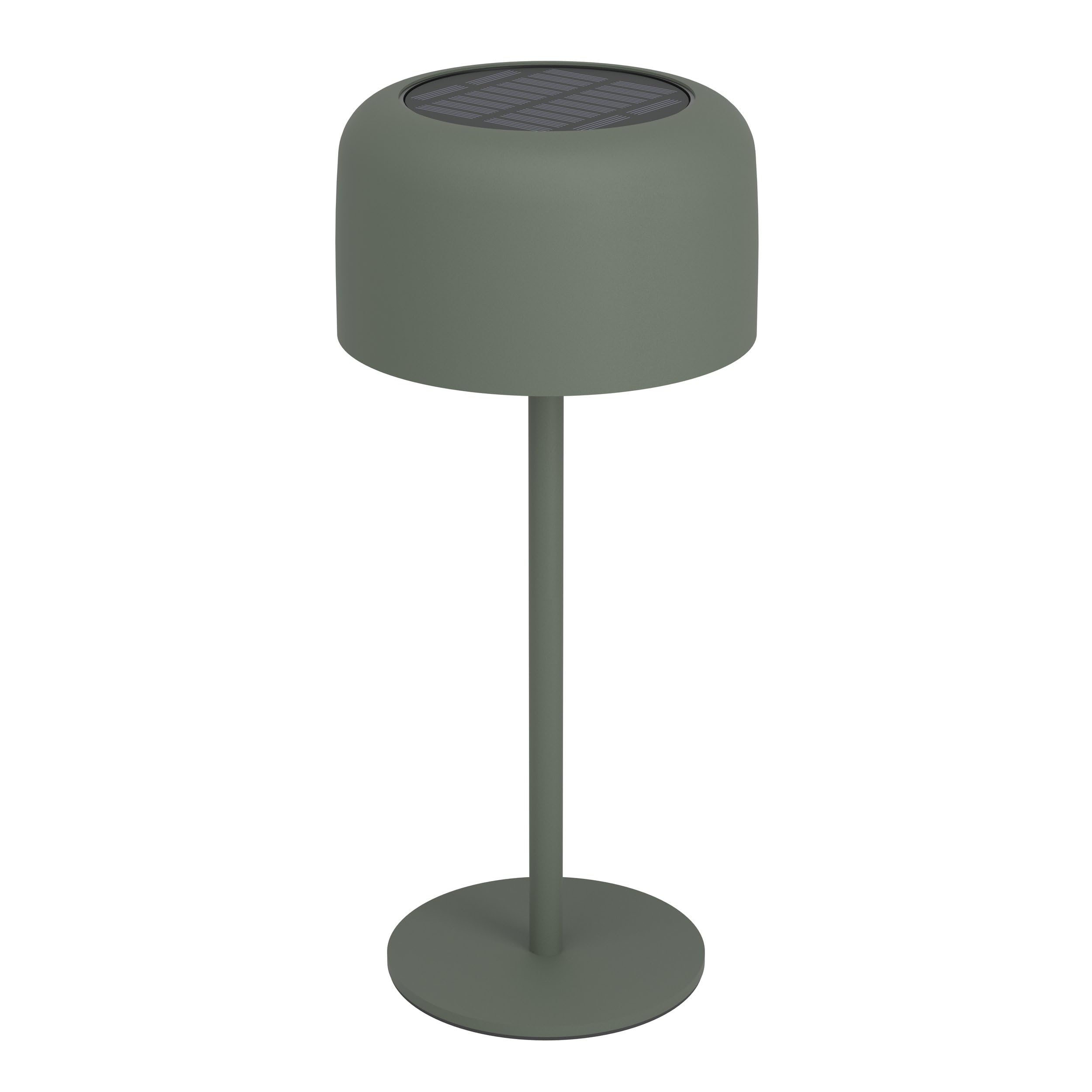 Eglo Green Cordless Led Table Lamp Roccanova, Wireless Solar Light