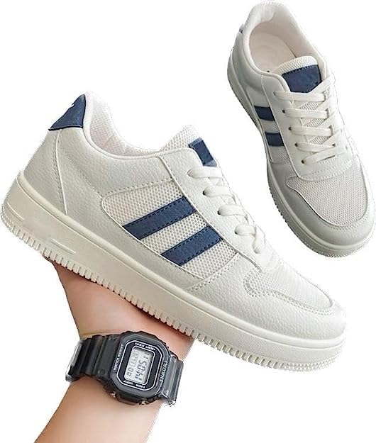 BADLAV Womens Womens Sneakers and Comfort Shoes| Sport Shoes and Sneakers for Women|Female 009-white- Sneaker 5 51V1Yf8F0RL