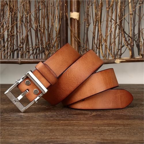 Sangle taille polyvalente en cuir avec boucle acier inoxydable solide