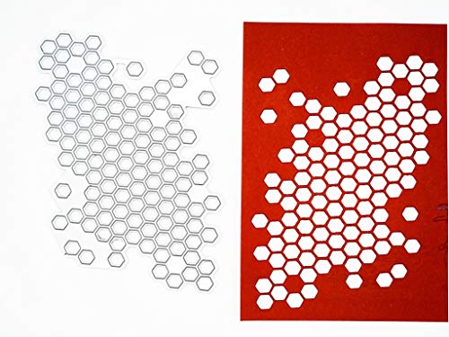 Stanzschablone: Wabenmuster | BigShot kompatibel Cover