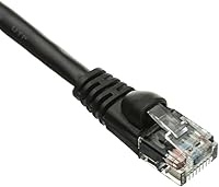 Vista 33 de CableWholesale Cable Ethernet Cat6, 24AWG, conector de placa dorada RJ45, 4 pares de cobre trenzado, par trenzado sin blindaje (UTP), cable de Blanco