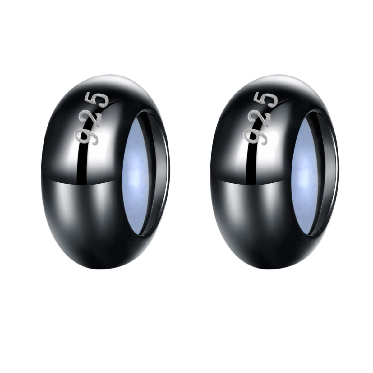 TARDOO 925 Sterling Silver Clip Stopper Charms Stopper Spacer Bead fit European Charm Bracelets Pandora Bracelets