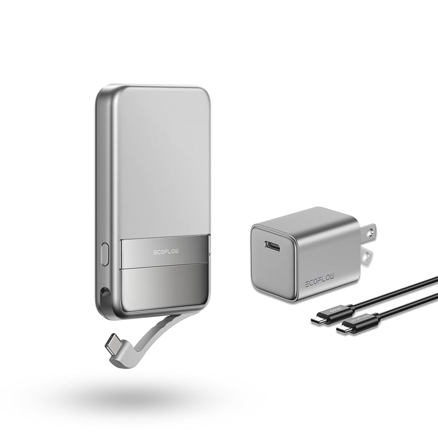 【新品未開封】EcoFlow RAPID 3-in-1 Power Bank Amazon.com: EF ECOFLOW Rapid Power Bank Wireless 5000mAh