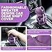 Gear Shift Hoodie, Universal Car Shift Knob Cover, Mini Hoodie for Shifter, Automotive Interior Cute Gadgets Car Accessories and Decorations Purple