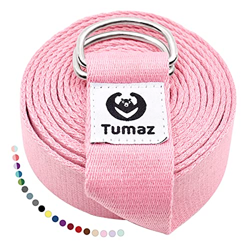 Tumaz Cotton Yoga Strap  10'/8'/6' 3 Year Warranty