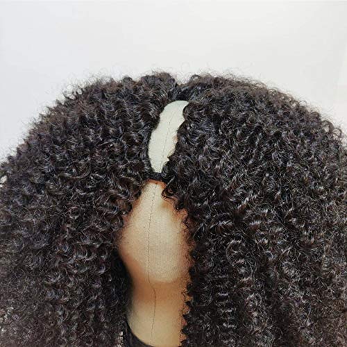 Amazon.com : Malaysian Afro Kinky Curly U Part Wigs For  display picture 1