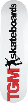 TGM Skateboards Logo Canadian Maple Skateboard Deck - Choose Size/Color