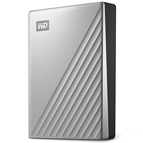 WD 2TB My Passport Ultra Gris-Disco duro portátil, USB 3.0, con software para la gestión de dispositivos, copias de seguridad y protección con contraseña. Funciona con PC, Xbox X, Xbox S, PS4 and PS5