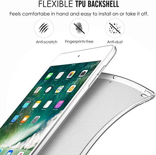 Image of DuraSafe Cases for iPad 8.3 Inch Mini 6th [ Mini 2021 6 Gen ] A2567 A2568 A2569 MK7M3HN /A MLWL3HN /A MK7R3HN /A MK7P3HN /A MLWR3HN /A MK7X3HN /A MK7V3HN /A MK893HN /A MK8E3HN /A Smart Flip Case - Red