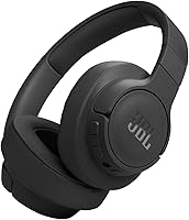 JBL Tune 770NC Adaptive Noise Cancelling Over-Ear Headphones - 70H Battery, Bluetooth 5.3, Lightweight Foldable Black