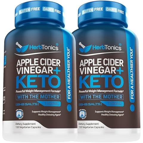 Herbtonics Apple Cider Vinegar Capsules with BHB Cover