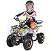 Produktbild Actionbikes Motors Kinder Quad Elektro ATV Torino |  Volt  Watt Motor bis  km/h - Kinderquad - Pocket Quad - Safety Fußschalter - Miniquad - Für Kinder ab 8 Jahren (Gelb Graffiti)