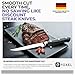 FOXEL Best Straight Edge Steak Knives Knife Set of 4, 8, or 12 Piece - Non Serrated Rust Resistant German High Carbon Stainless Steel Blade - Full Tang Handle Streak Knifes (4)