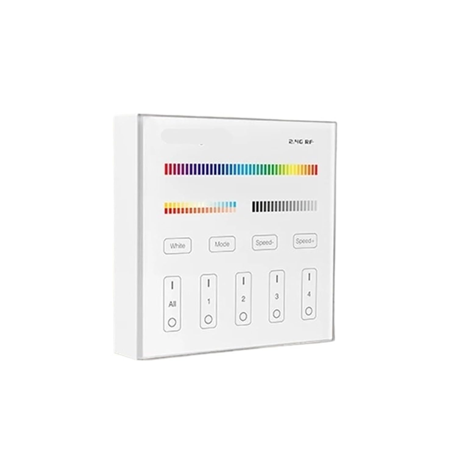 B0 B1 B2 B3 B4 B8 4 Zone 8 Zone 2.4GHz Touch Panel Dimmer RGBW RGB+CCT CW WW LED(B2 CCT)