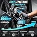 Seesii Cordless Impact Wrench 1/2 inch, High Torque 479 Ft-lbs(650Nm) Brushless Impact Gun,2500RPM w/2x4.0 Battery, 6 Sockets,8 Drill Bits, High Torque Power Impact Driver for Car Home,WH700