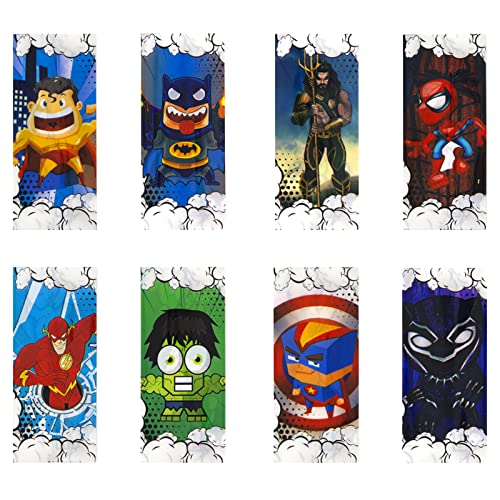 18650 Batterie Sleeves Wraps, Sleeves Heat Shrink PVC Tubing Tubes Shrink Film pour 18650 Batterie Authentique Pre Cut Shrink Film 8 Styles Replacement Cover Skin, 24 PCS Cover