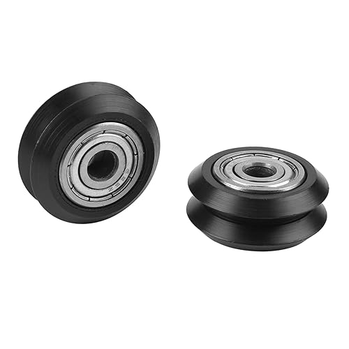 Miniatura 7 de 3D Printers,Industry 3D Printer Parts 10Pcs 3D Printer Pom Plastic Pulley Passive Round Wheel with Bearing Pulley 3D Printer Accessories