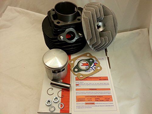 KIT GRUPPO TERMICO CILINDRO RMS KIT GRUPPO TERMICO CILINDRO VESPA 50/125 DR130cc D.57