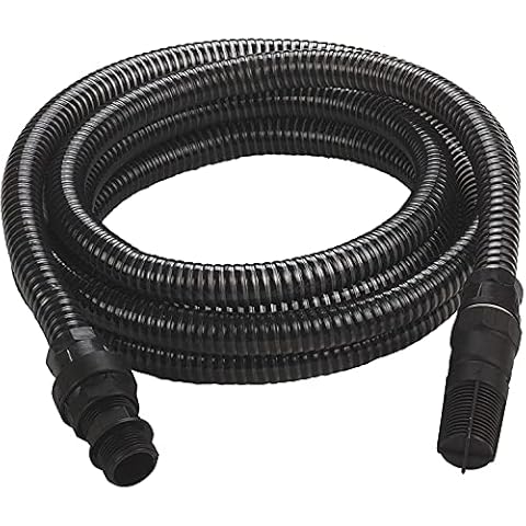 Einhell Saugschlauch 4 m (Pumpen-Zubehör, Schwarz, 4 m Länge, Kunststoffanschluss 42 mm, 5-teilig, Kunststoff) Cover