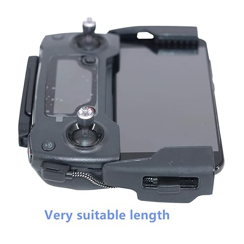 Miniatura 6 de Hanatora Cable de control remoto Micro AB a iOS de 3.66 pulgadas para DJI Mavic Mini, Mini SE, Mavic 2 Pro/Zoom, Mavic Air, Mavic Pro Platinum,