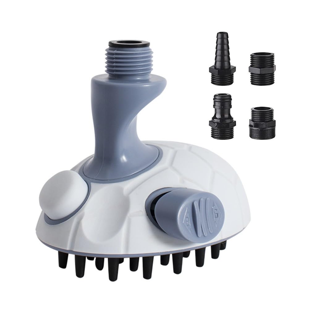 Dongker Dog Bath Brush Spray, Dog Shower Head W/4 Sprinkler Adapter For Bathtub Faucet Pet Bathing Massaging & Grooming,Washing